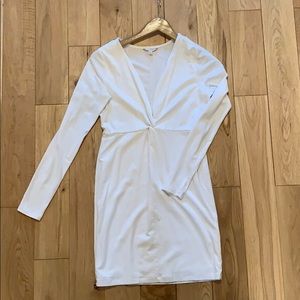 White cocktail dress